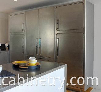 stain steel kitchen cabinets